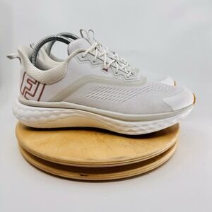 FootJoy Quantum Spikeless Golf Shoes Womens 9 M White Athletic Sneakers